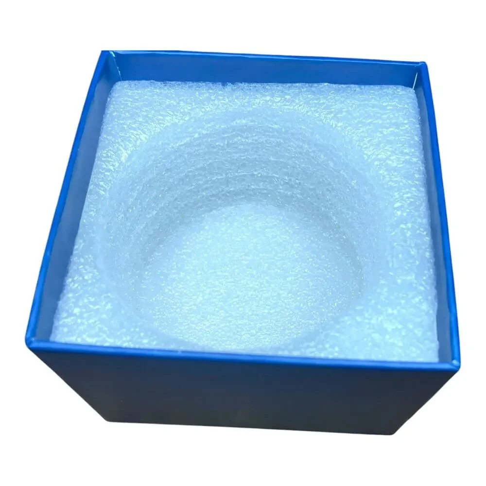 LILLY PULITZER Ring Box With Lid Blue Shell Design Gold Trim